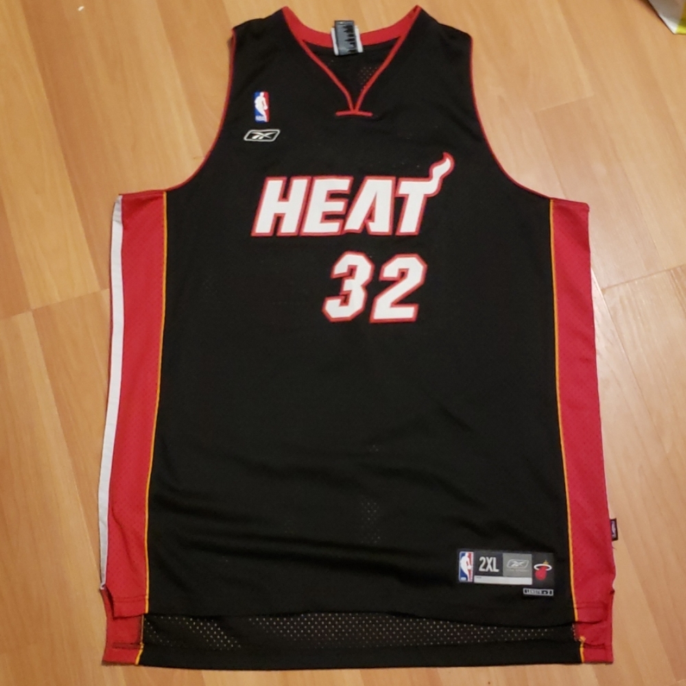 Men's 2XL Shaquille O'Neal Miami Heat Jersey
